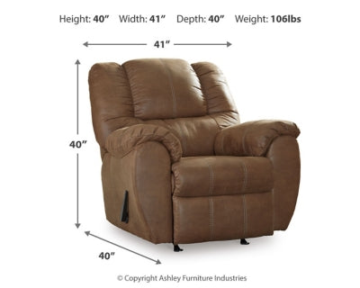MCGANN/1R,1 Seater Recliner w/Rocking