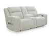 TWINBROOKE/2RRM,2 Seater Power Recliner w/Console