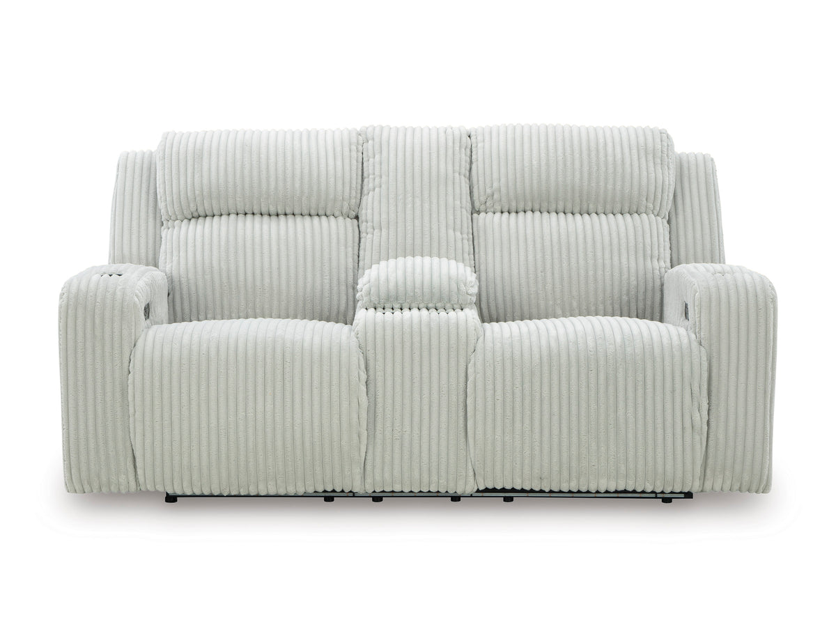 TWINBROOKE/2RRM,2 Seater Power Recliner w/Console