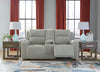 TWINBROOKE/2RRM,2 Seater Power Recliner w/Console