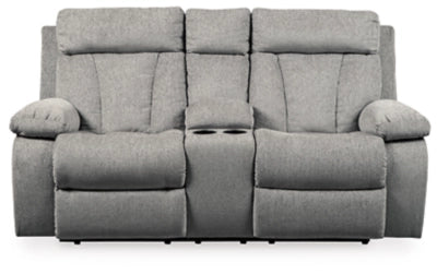 MITCHINER/2RR,2 Seater Recliner w/Console