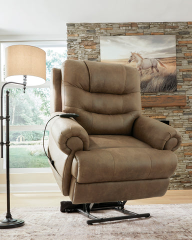 CREATED COMFORT/1RM,1 Seat Power Recliner w/LiftUp