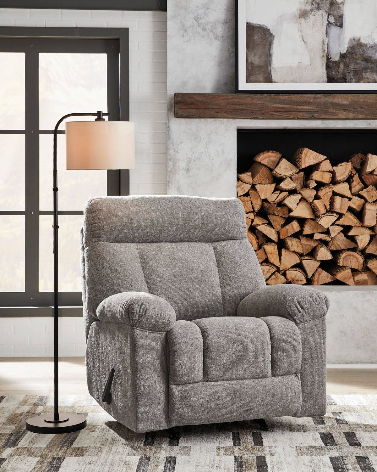MCARLIE/1R,1 Seater Recliner w/Rocking