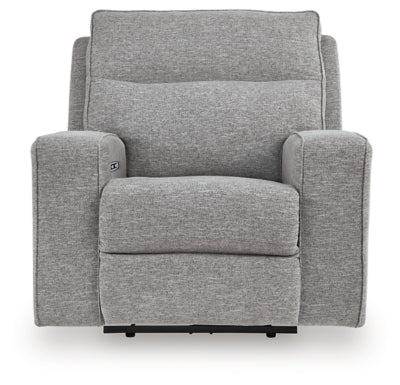 BISCOE/1RM,1 Seater Power Recliner Adj Headrest
