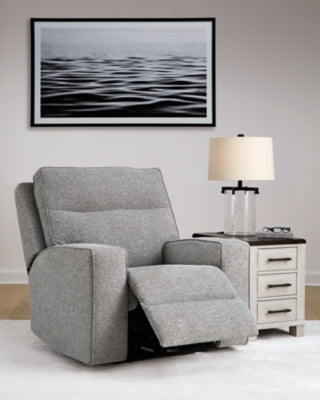 BISCOE/1RM,1 Seater Power Recliner Adj Headrest