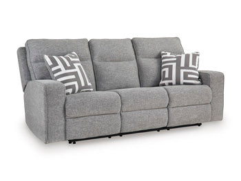 BISCOE/3RRM,3 Seater Power Recliner Adj Headrest
