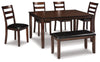 COVIAR/6,Set of 6 Dining Table Set