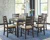 ROKANE/7,Set of 7 Dining Table Set
