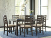 ROKANE/7,Set of 7 Dining Table Set