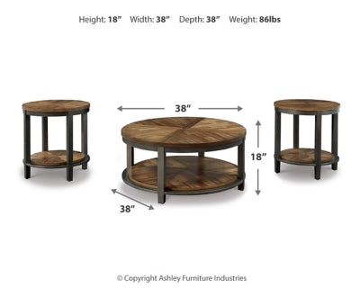 ROYBECK/3,Set of 3 Table