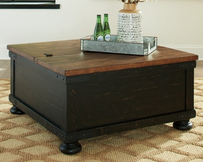 VALEBECK/91,Coffee Table with Lift Top