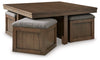 BOARDERNEST/101,โต๊ะกลาง พร้อมสตูล 4 ตัว