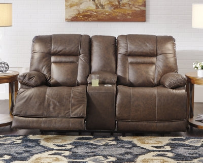 WURSTROW/2RRM,2 Seater Power Recliner w/Console