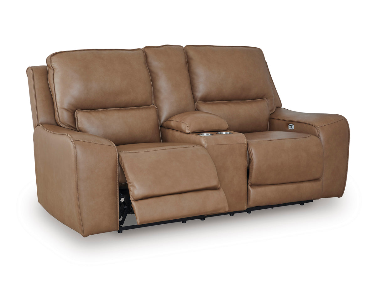 SILVERBROOKE/2RRM,2Seater Power Recliner w/Console