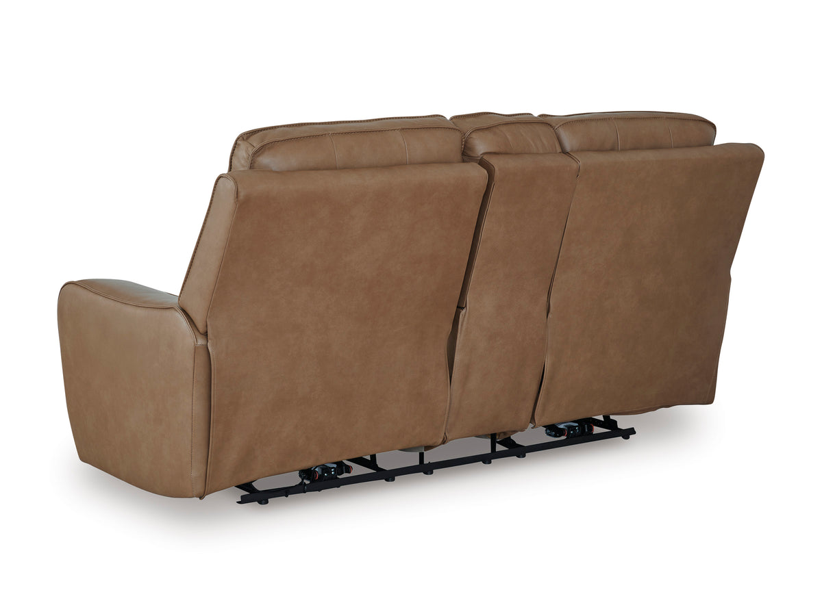 SILVERBROOKE/2RRM,2Seater Power Recliner w/Console